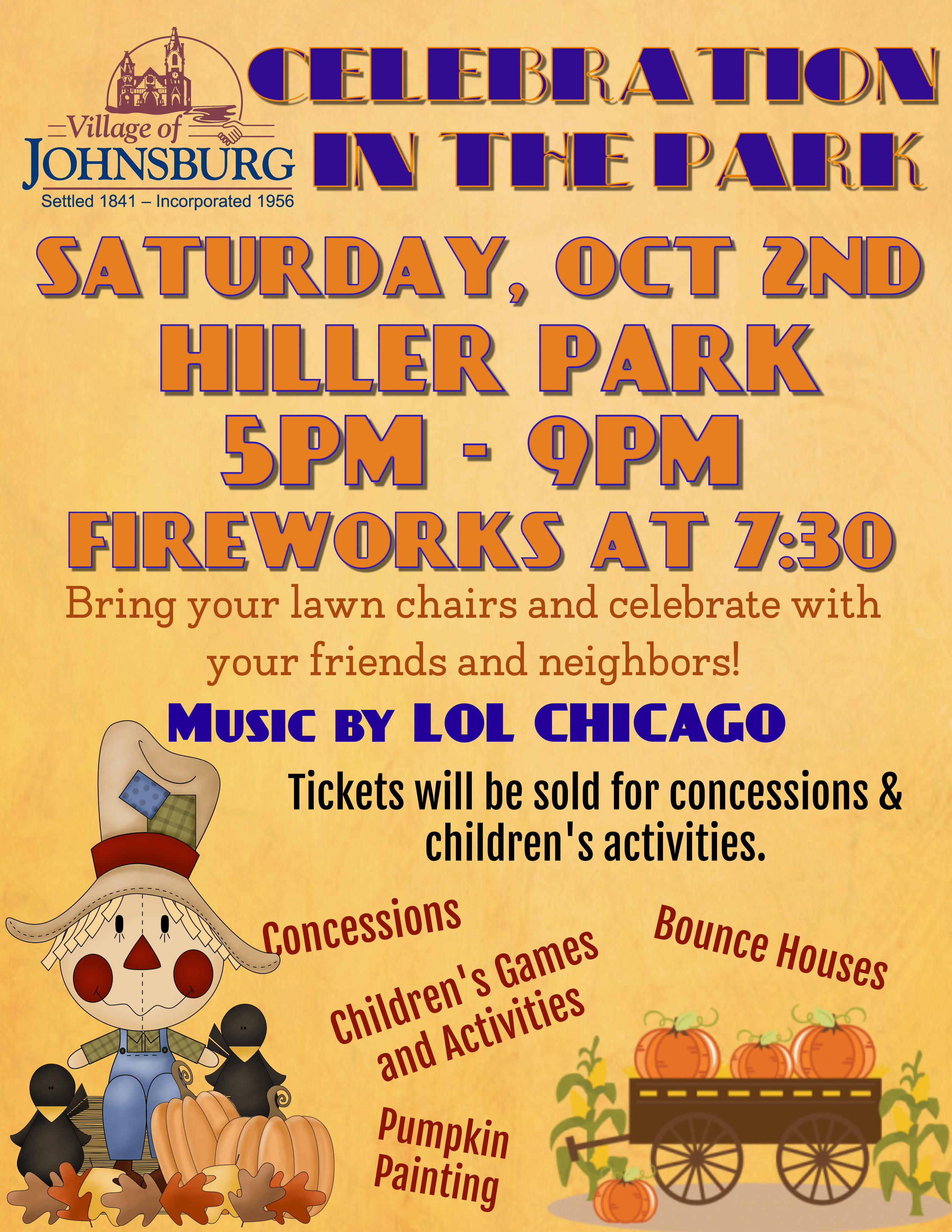 Celebration in the Park Flyer