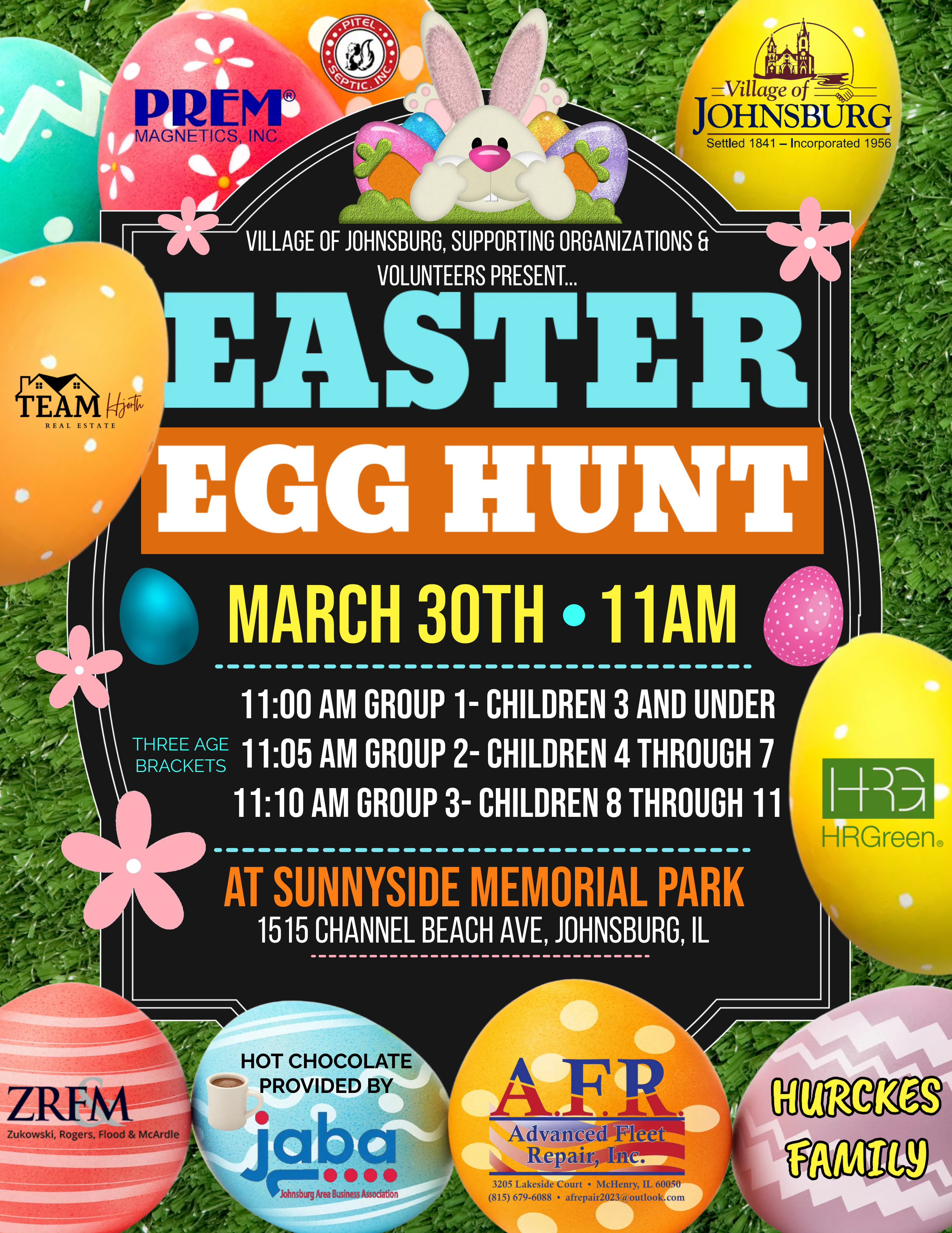 Easter Egg Hunt 2024 - Saturday, March 30th
