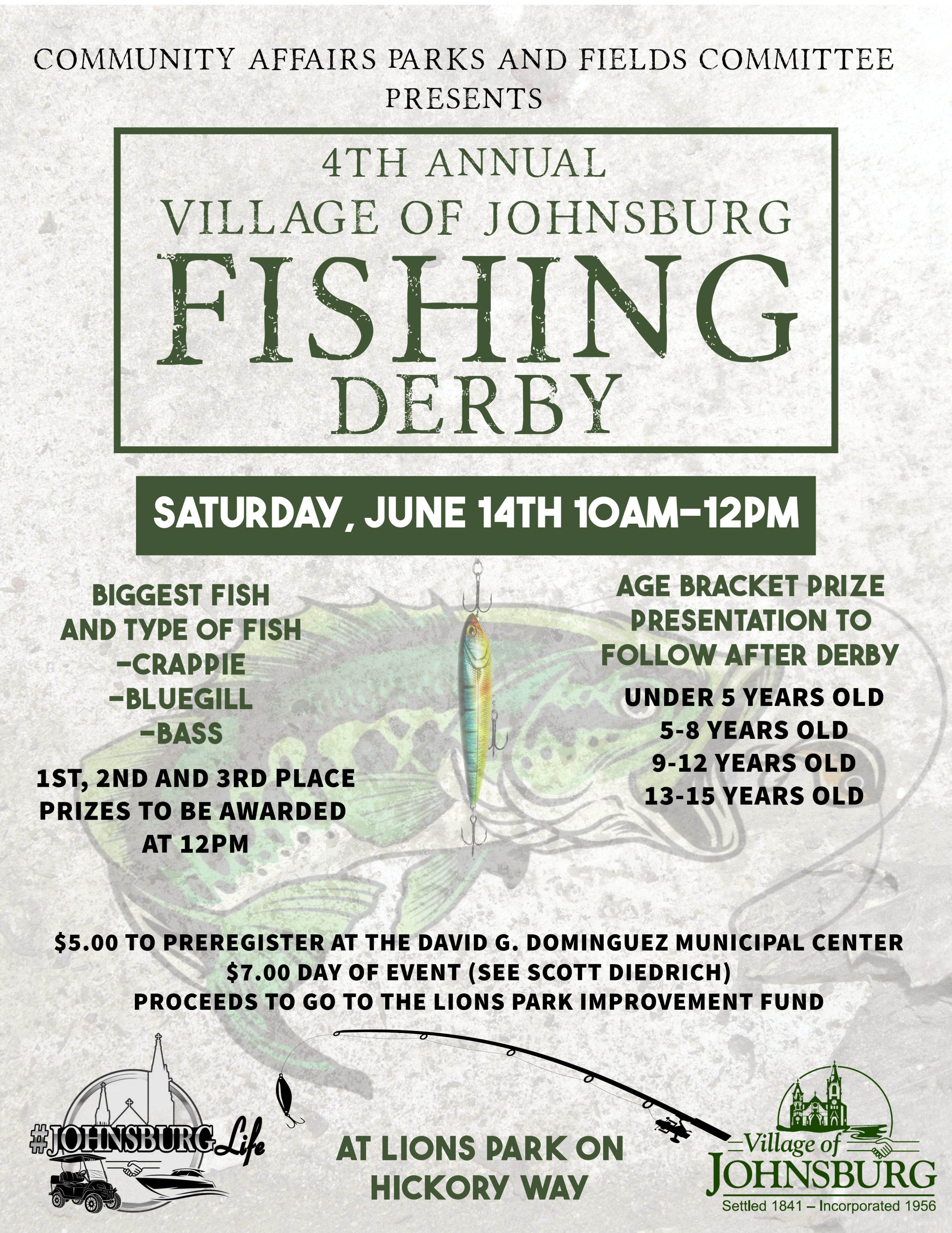 2025 Fishing Derby Flyer