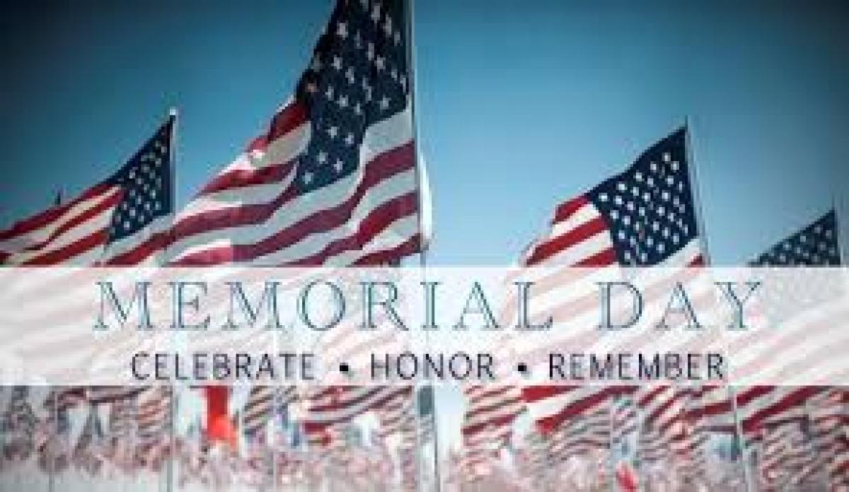 Memorial Day 2019 Memorial Day 2019
